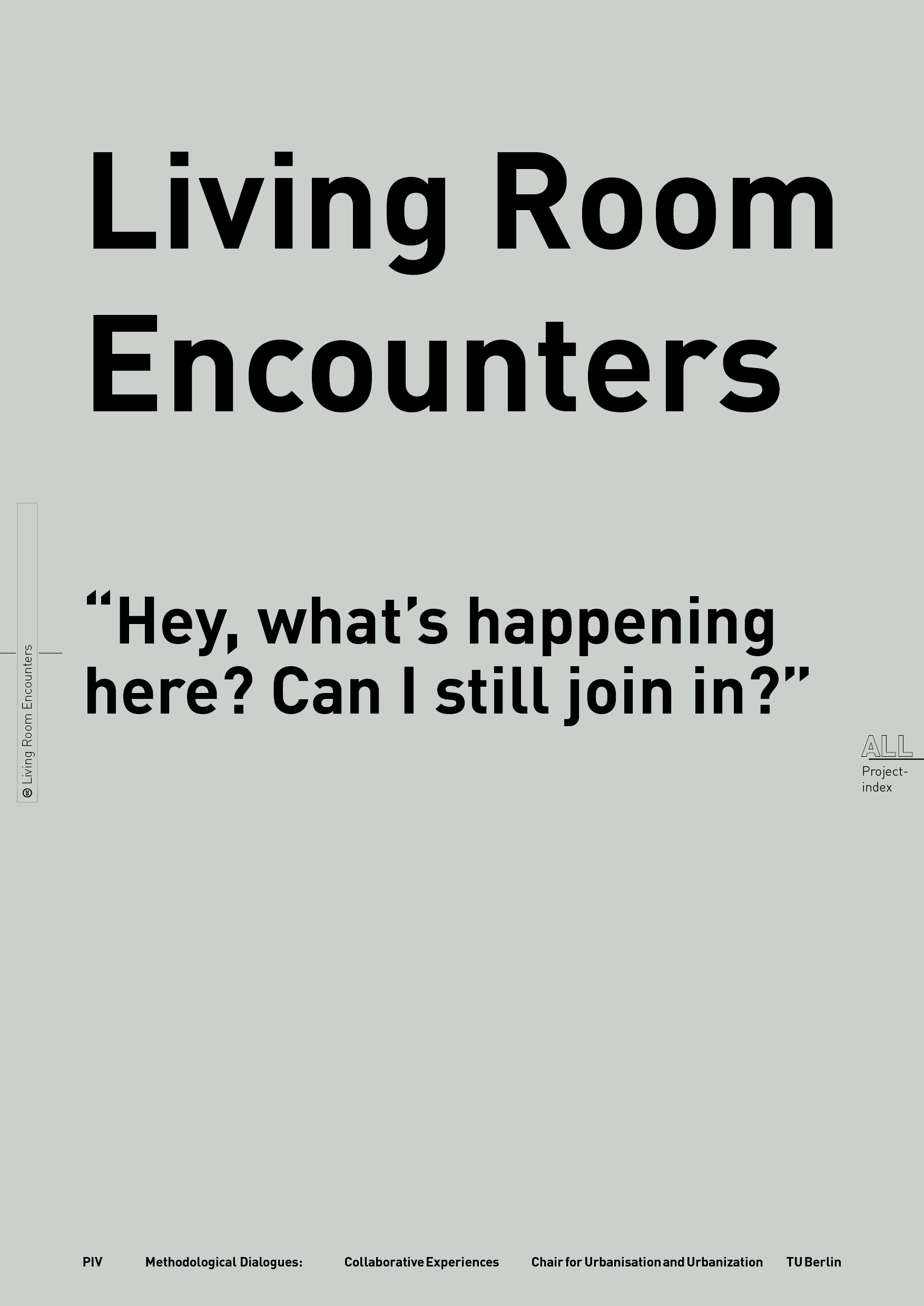 LIVING ROOM ENCOUNTERS